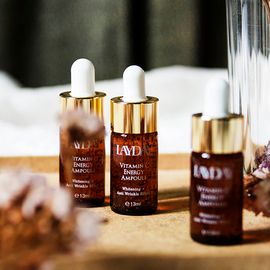 [LAYDAY] Vitamin C Energy Ampoule Set – Brightening & Hydrating Skin Boost with Vitamin C & E Capsule Granules, Collagen-Activating Formula - Made in KOREA